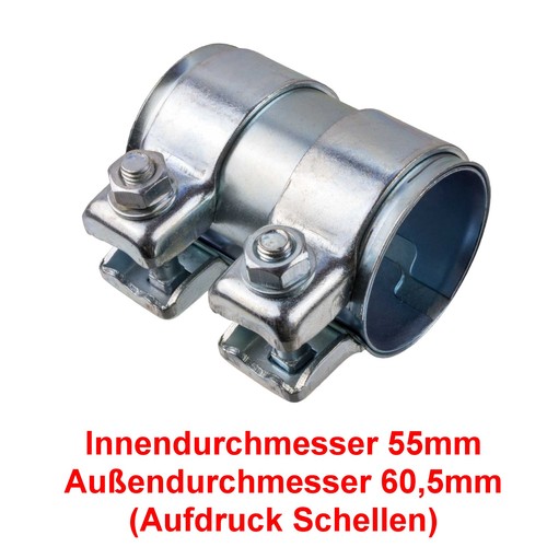 Doppelschelle rohrverbinder - doppelschelle,