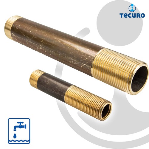 Tecuro rohrdoppelnippel - tecuro,