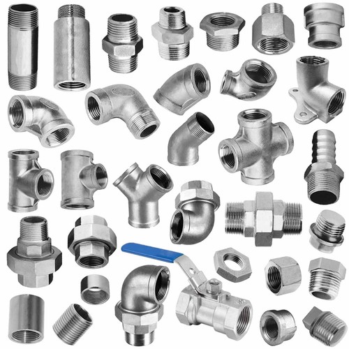 Gewinde fittings aus - gewinde, edelstahl